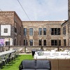 outside courtyard area with seating