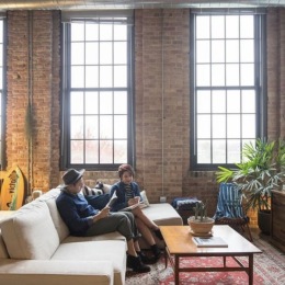 Our residents aren’t just neighbors a couple sitting on a couch